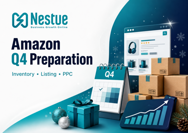 Amazon Q4 preparation strategy for FBA sellers with inventory PPC listing optimization and holiday sales planning